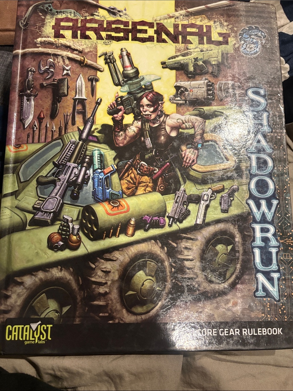 Arsenal Core Gear Rulebook For Shadowrun 4th Edition Tabletop Role Playing Game